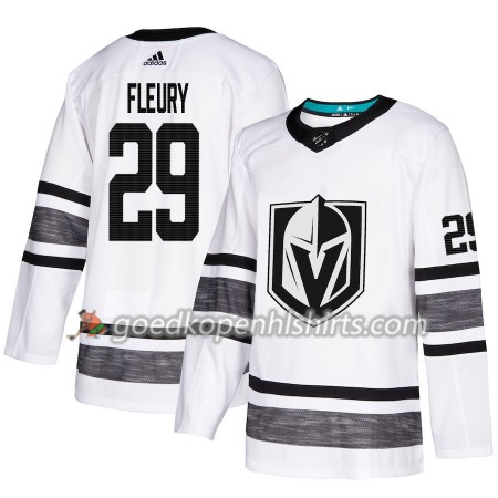 Vegas Golden Knights Marc-Andre Fleury 29 2019 All-Star Adidas Wit Authentic Shirt - Mannen